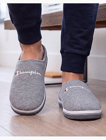 Chaussons mules suédine ultra confort moelleux souple et homme