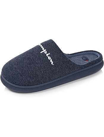 Chaussons mules jersey côtelé ultra confort ultra homme champion