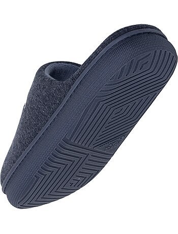Chaussons mules jersey côtelé ultra confort ultra homme champion