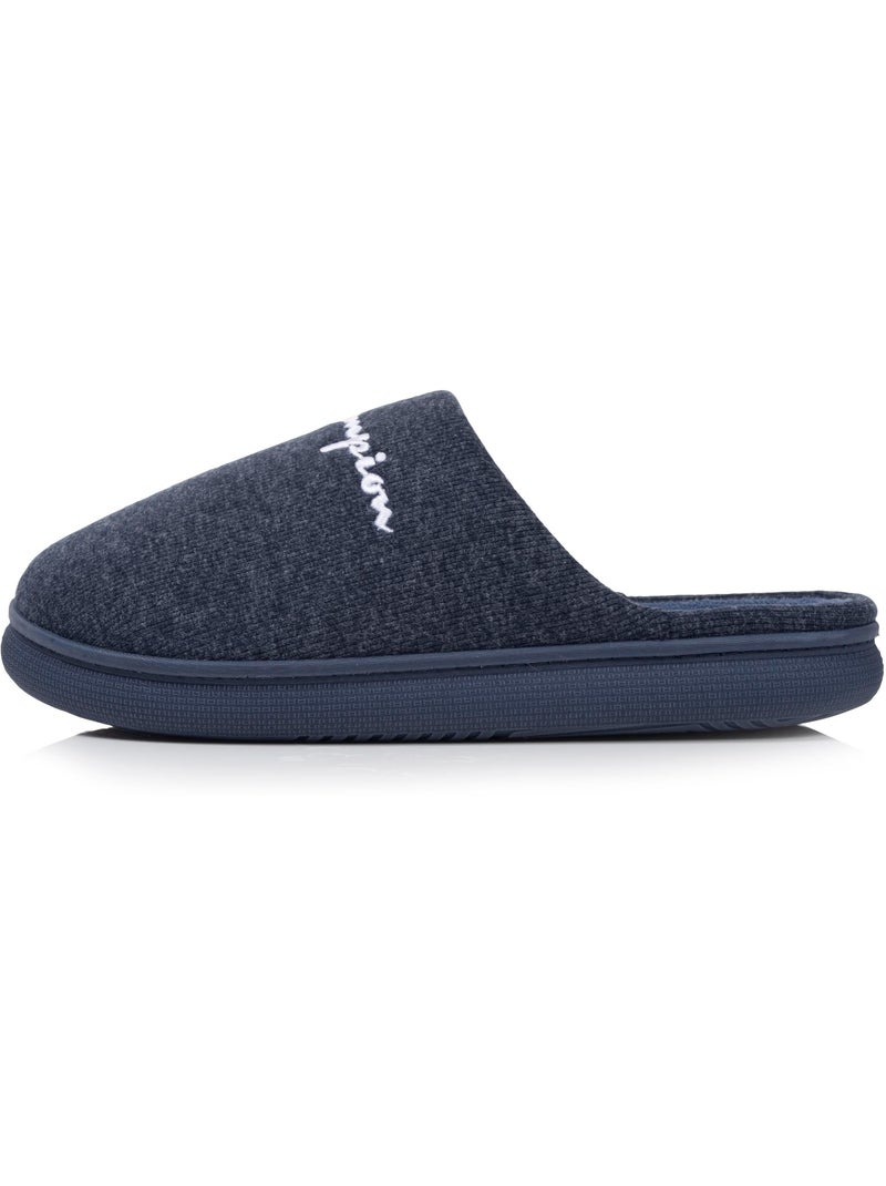 Chaussons mules jersey côtelé ultra confort ultra homme champion Bleu marine - Kiabi