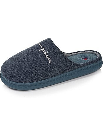 Chaussons mules jersey côtelé ultra confort ultra homme champion