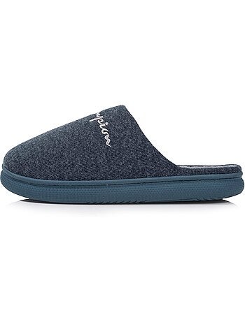 Chaussons mules jersey côtelé ultra confort ultra homme champion