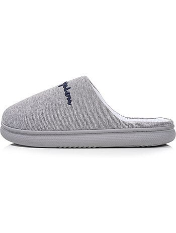 Chaussons mules jersey côtelé ultra confort ultra homme Champion
