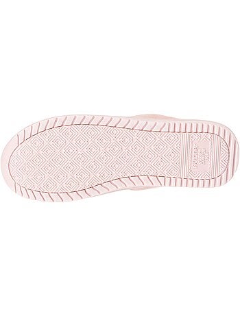 Chaussons mules jersey mousse à mémoire forme talon 3,7 femme Isotoner