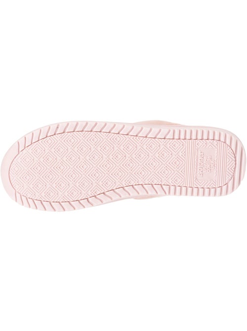 Chaussons mules jersey mousse à mémoire forme talon 3,7 femme Isotoner - Kiabi