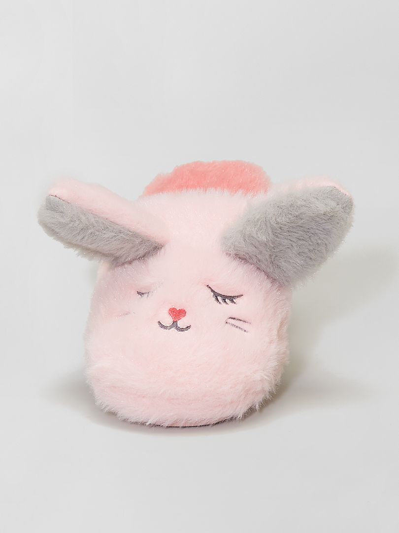 Chausson Lapin Femme Rose