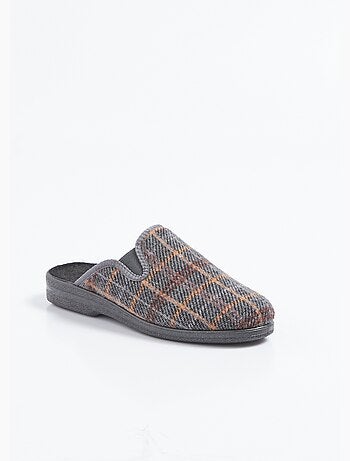 Chaussons mules largeur confort élastiqués - Afibel