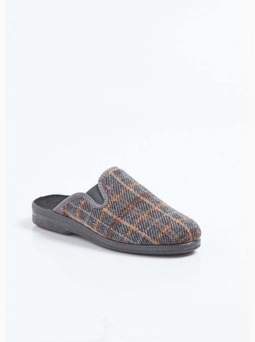 Chaussons mules largeur confort élastiqués - Afibel - Kiabi