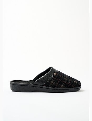 Chaussons mules largeur confort velours - Afibel
