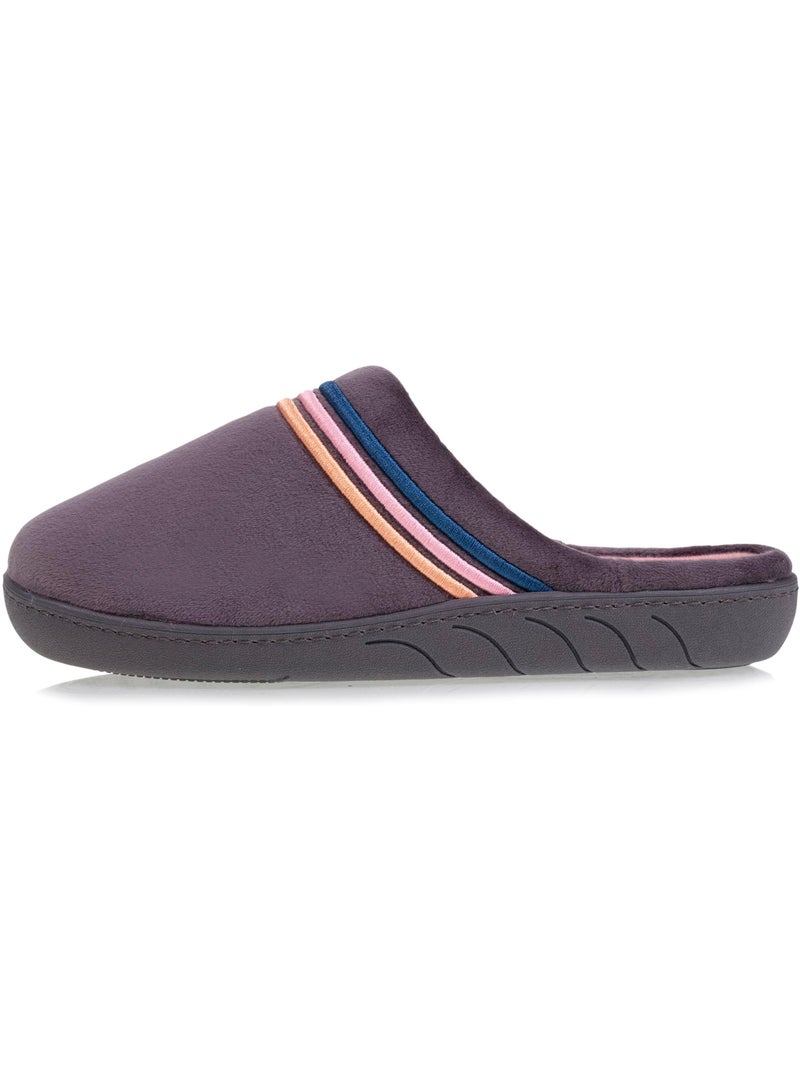 Chaussons mules légers et confortables, faciles à fille Gris - Kiabi