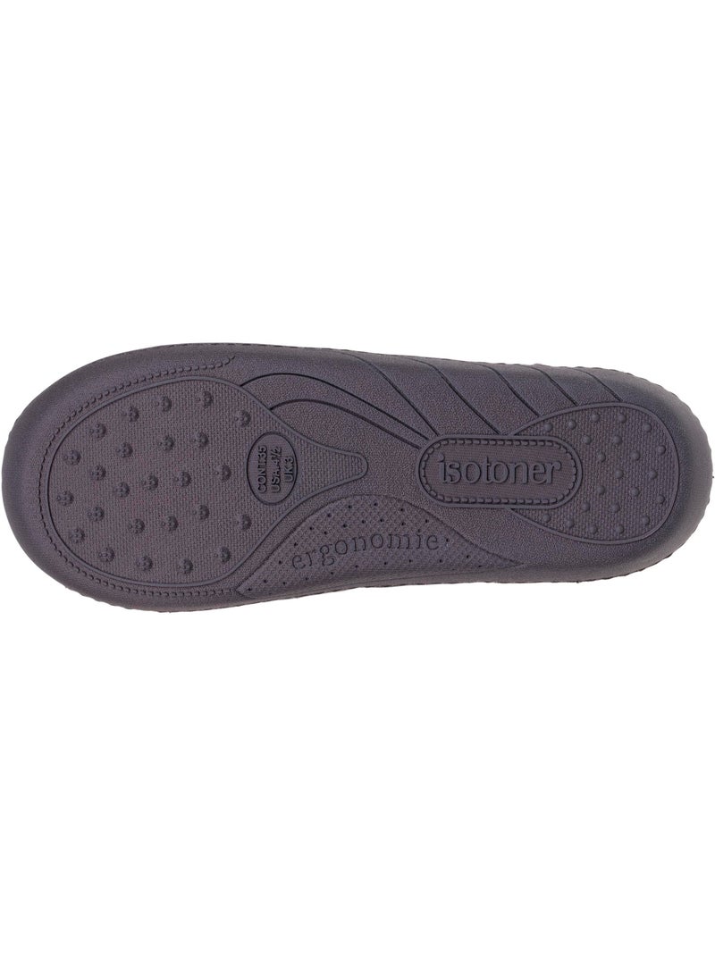Chaussons mules légers et confortables, faciles à fille Gris - Kiabi