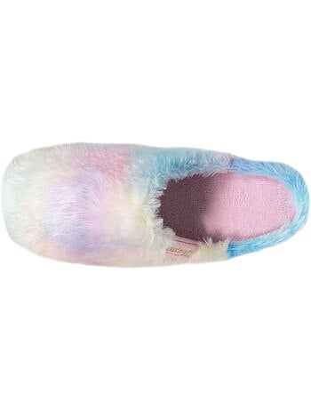 Chaussons mules légers et confortables, faciles à fille Isotoner
