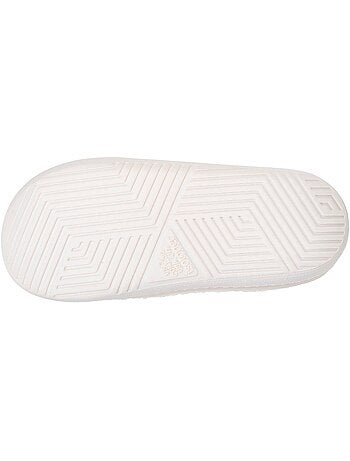 Chaussons mules maille bouclette semelle bloup extra fille isotoner