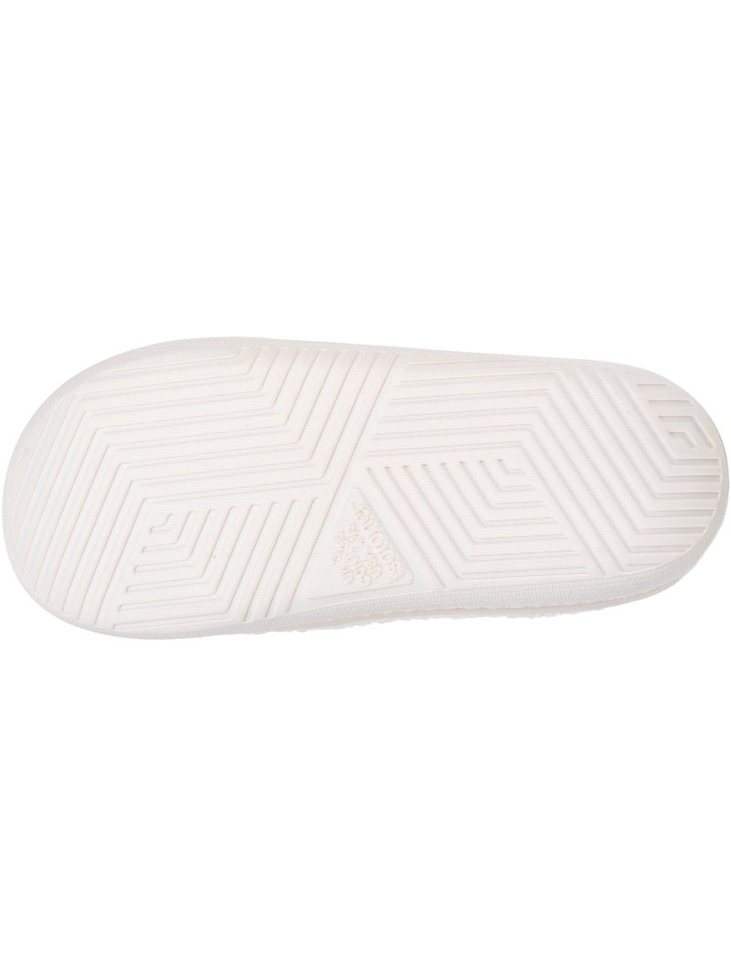 Chaussons mules maille bouclette semelle bloup extra fille isotoner Ivoire - Kiabi