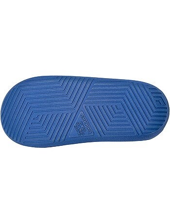Chaussons mules maille bouclette semelle bloup extra garçon