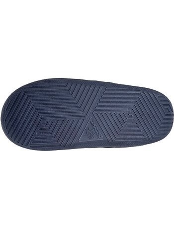 Chaussons mules suédine semelle bloup extra confort femme isotoner