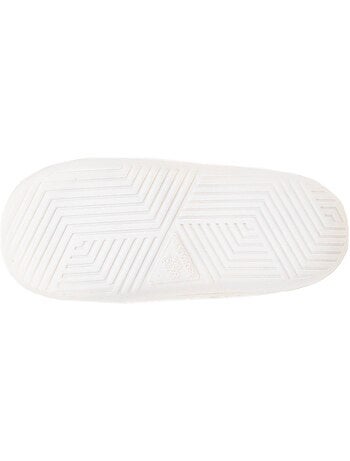 Chaussons mules matière sherpa, semelle bloup extra femme Isotoner