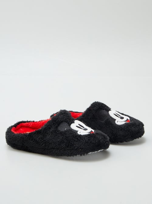 Chaussons mules 'Mickey' - Kiabi