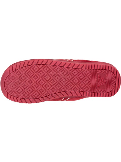 Chaussons mules microvelours mousse à mémoire forme femme Isotoner - Kiabi Chaussons mules microvelours mousse à mémoire forme femme Isotoner - Kiabi