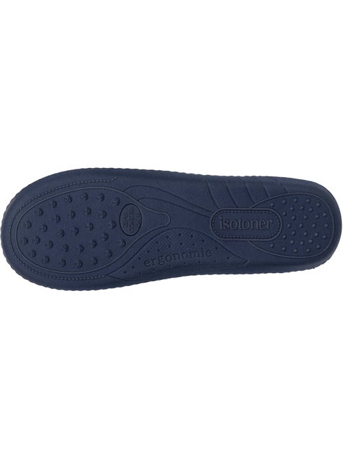 Chaussons mules microvelours semelle ergonomique, mousse femme isotoner - Kiabi Chaussons mules microvelours semelle ergonomique, mousse femme isotoner - Kiabi