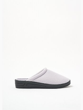 Chaussons mules mixtes chauds en polaire - Afibel