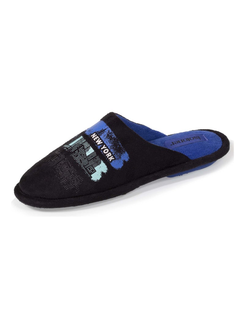 Chaussons Mules new york Noir - Kiabi