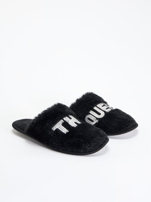 Chaussons mules - Kiabi
