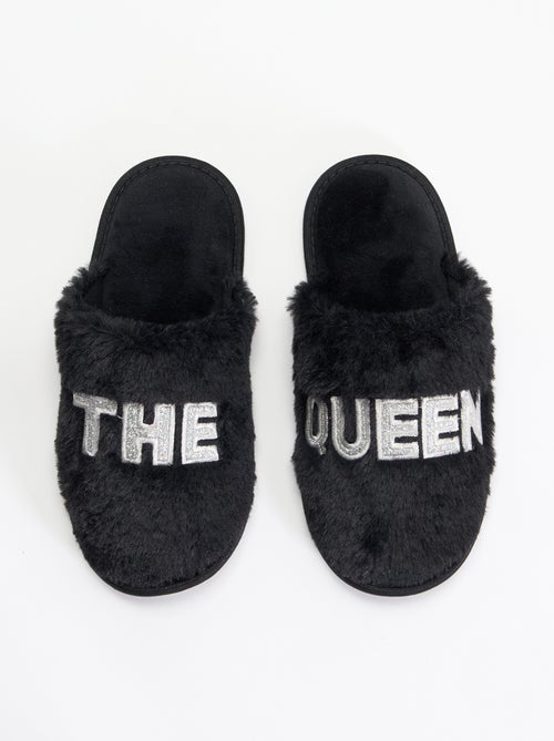 Chaussons mules - Kiabi