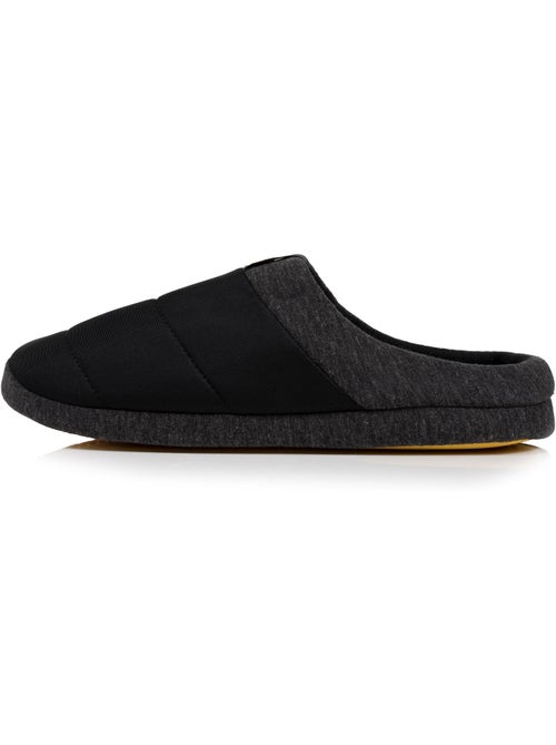 Chaussons mules nylon, semelle gomme ultra souple homme isotoner - Kiabi Chaussons mules nylon, semelle gomme ultra souple homme isotoner - Kiabi