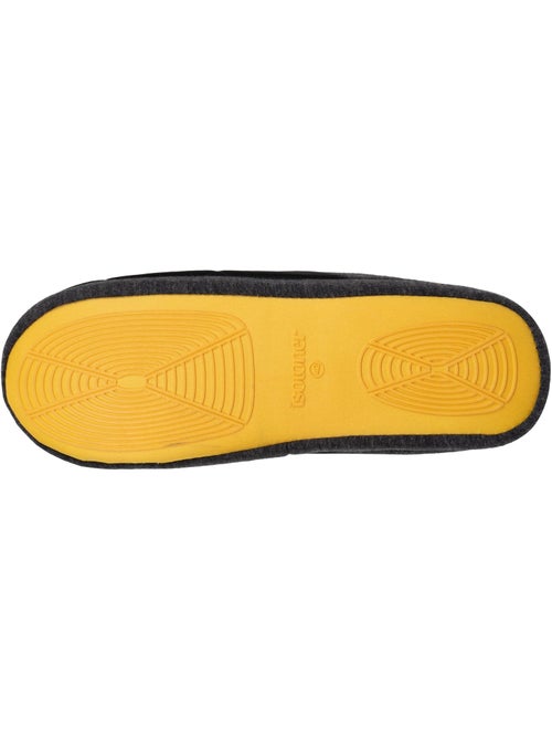 Chaussons mules nylon, semelle gomme ultra souple homme isotoner - Kiabi Chaussons mules nylon, semelle gomme ultra souple homme isotoner - Kiabi