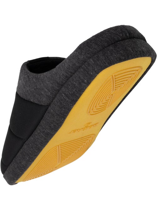 Chaussons mules nylon, semelle gomme ultra souple homme isotoner - Kiabi Chaussons mules nylon, semelle gomme ultra souple homme isotoner - Kiabi