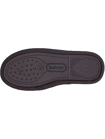 Chaussons mules ouvertes homme