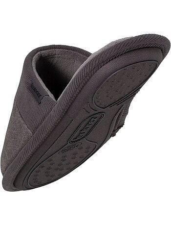Chaussons mules ouvertes homme