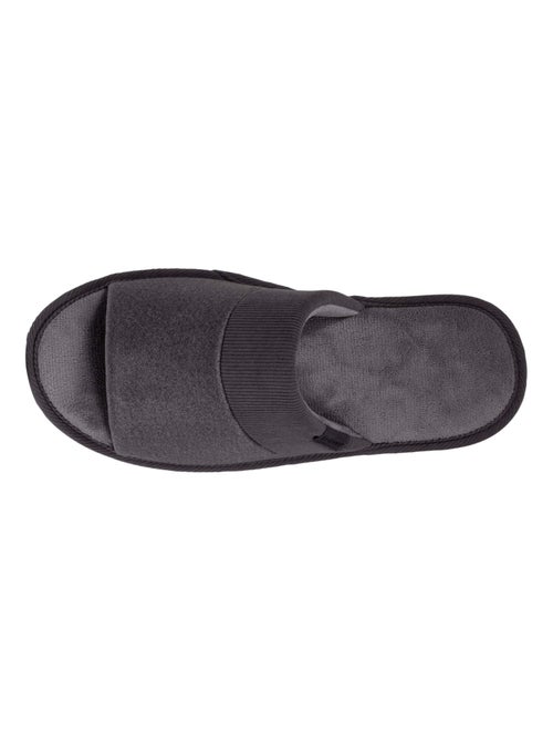 Chaussons mules ouvertes  homme Isotoner - Kiabi