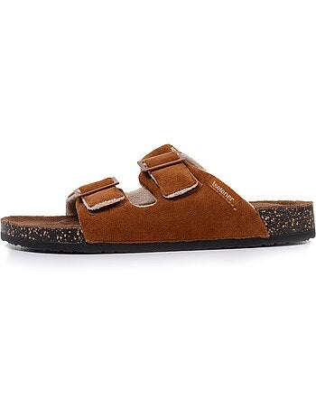 Chaussons mules ouvertes ultra confortables homme