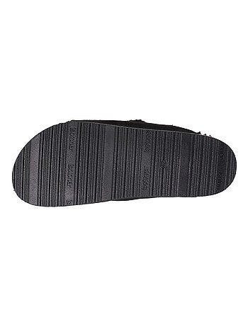 Chaussons mules ouvertes ultra confortables homme Isotoner