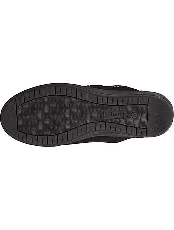 Chaussons mules petit talon de 4,5 cm femme isotoner