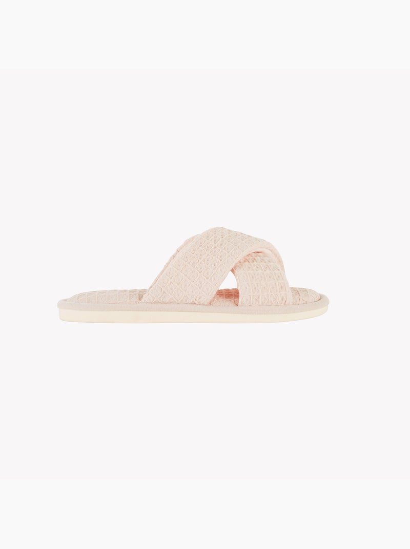 Chaussons mules Pimprenelle - RougeGorge Lingerie Rose - Kiabi