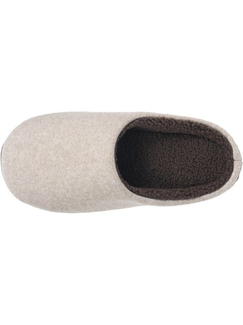 Chaussons mules polaire, chauds, semelle confort homme isotoner - Kiabi Chaussons mules polaire, chauds, semelle confort homme isotoner - Kiabi
