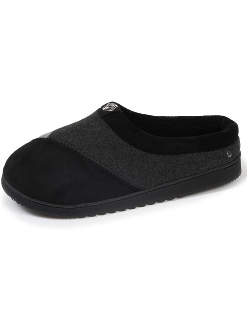Chaussons mules polaire, chauds, semelle confort homme isotoner - Kiabi Chaussons mules polaire, chauds, semelle confort homme isotoner - Kiabi