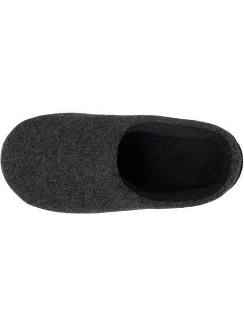 Chaussons mules polaire, chauds, semelle confort homme isotoner - Kiabi Chaussons mules polaire, chauds, semelle confort homme isotoner - Kiabi