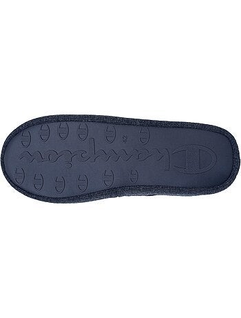 Chaussons mules polaire chinée doux pantoufle confort homme champion
