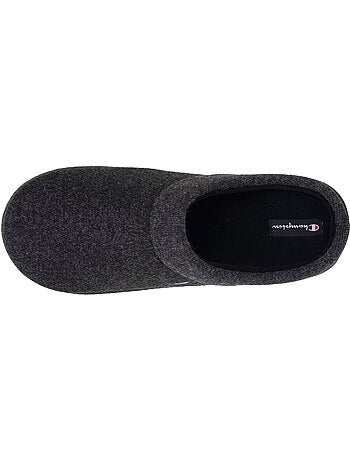 Chaussons mules polaire chinée doux pantoufle confort homme Champion