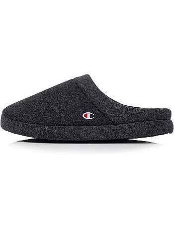 Chaussons mules polaire chinée doux pantoufle confort homme Champion