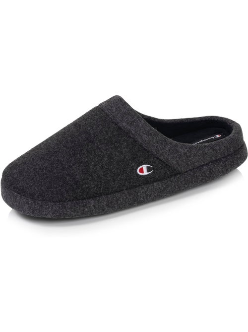 Chaussons mules polaire chinée doux pantoufle confort homme champion - Kiabi Chaussons mules polaire chinée doux pantoufle confort homme champion - Kiabi