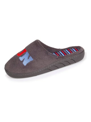Chaussons Mules rayures