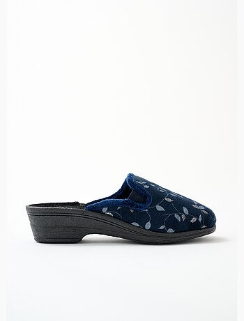 Chaussons mules sabots talon compensé - Afibel