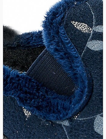 Chaussons mules sabots talon compensé - Afibel
