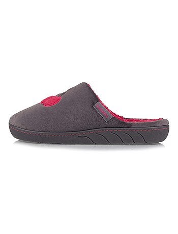 Chaussons mules semelle antidérapante fille Isotoner