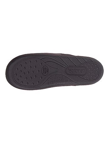 Chaussons mules semelle antidérapante fille Isotoner